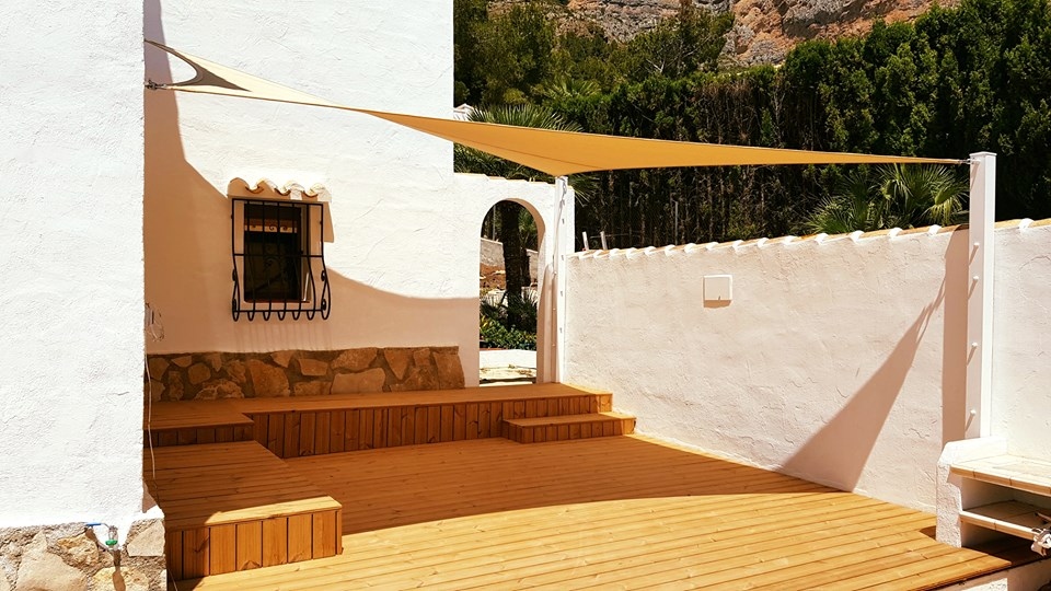 Coolashade Spain - Shade Sail Installation Costa Blanca