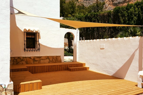 Coolashade Spain - Shade Sail Installation Costa Blanca