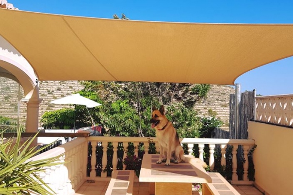 Coolashade Spain - Shade Sail Installation Costa Blanca