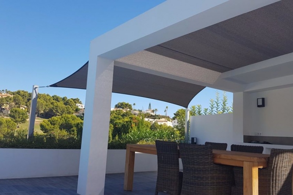Coolashade Spain - Shade Sail Installation Costa Blanca