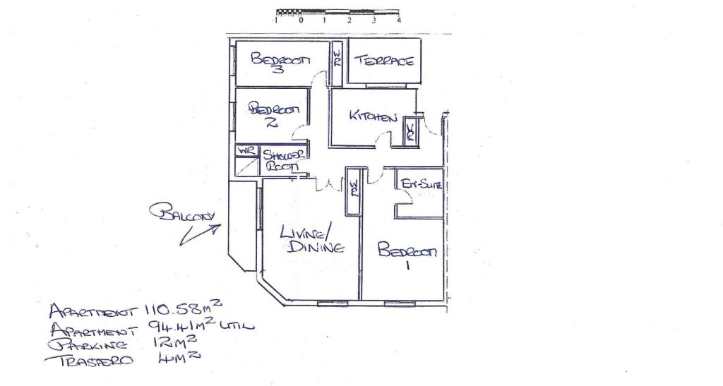 3 bed apartment in Teulada