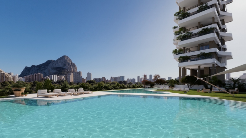 2 bed apartment in Calpe