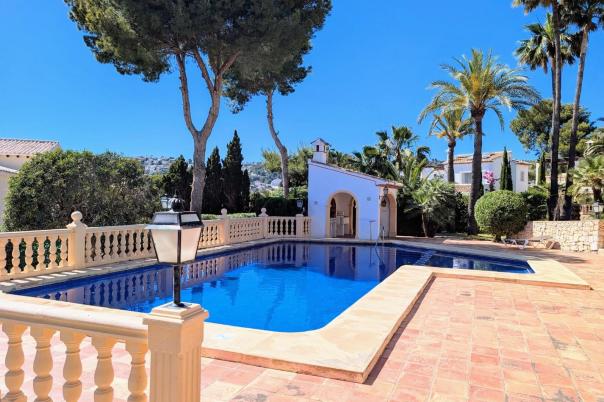 3 bed villa in Moraira