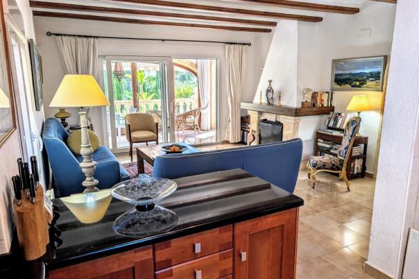 3 bed villa in Moraira