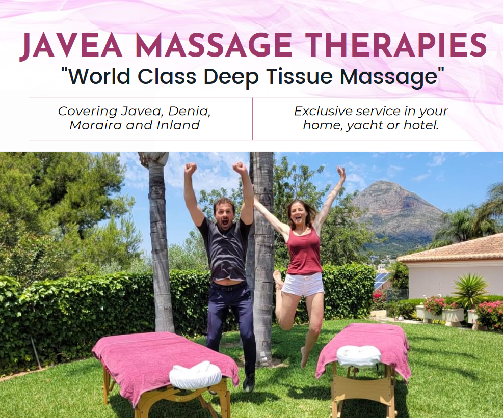 Deep Tissue Massage in Javea - Understanding the Benefits from Javea Massage Therapies