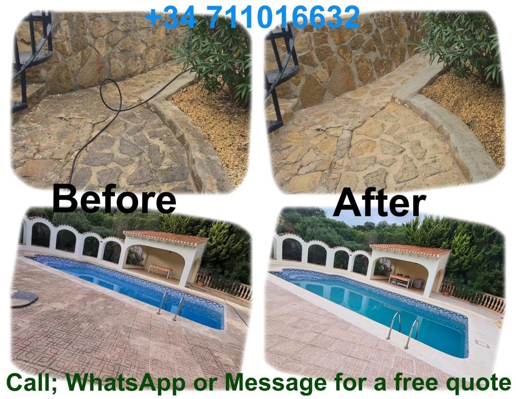 PJ’s Powerwashing - Professional Jet Washing Services Costa Blanca