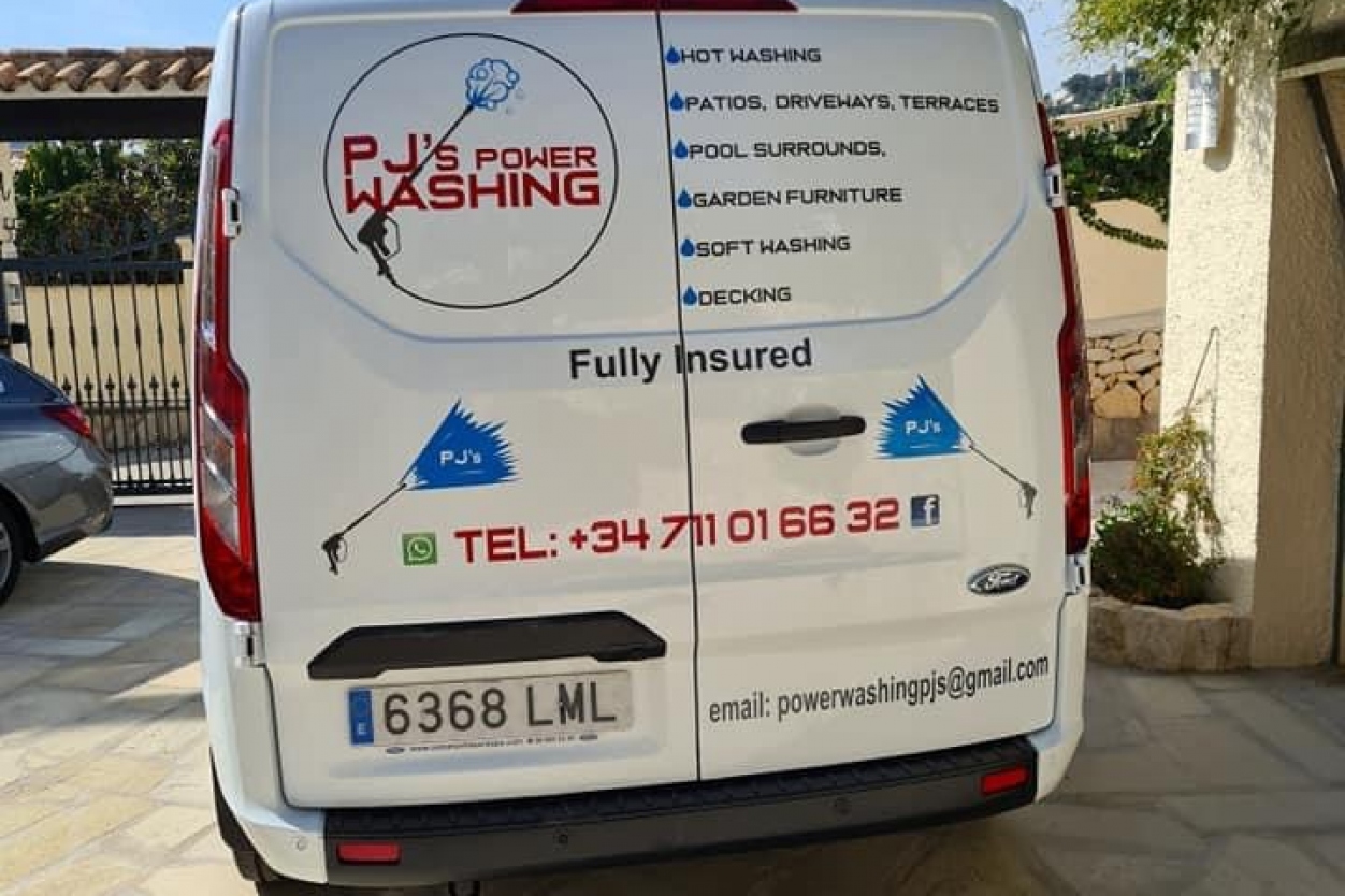 PJ’s Powerwashing - Professional Jet Washing Services Costa Blanca