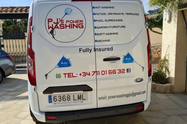 PJ’s Powerwashing - Professional Jet Washing Services Costa Blanca
