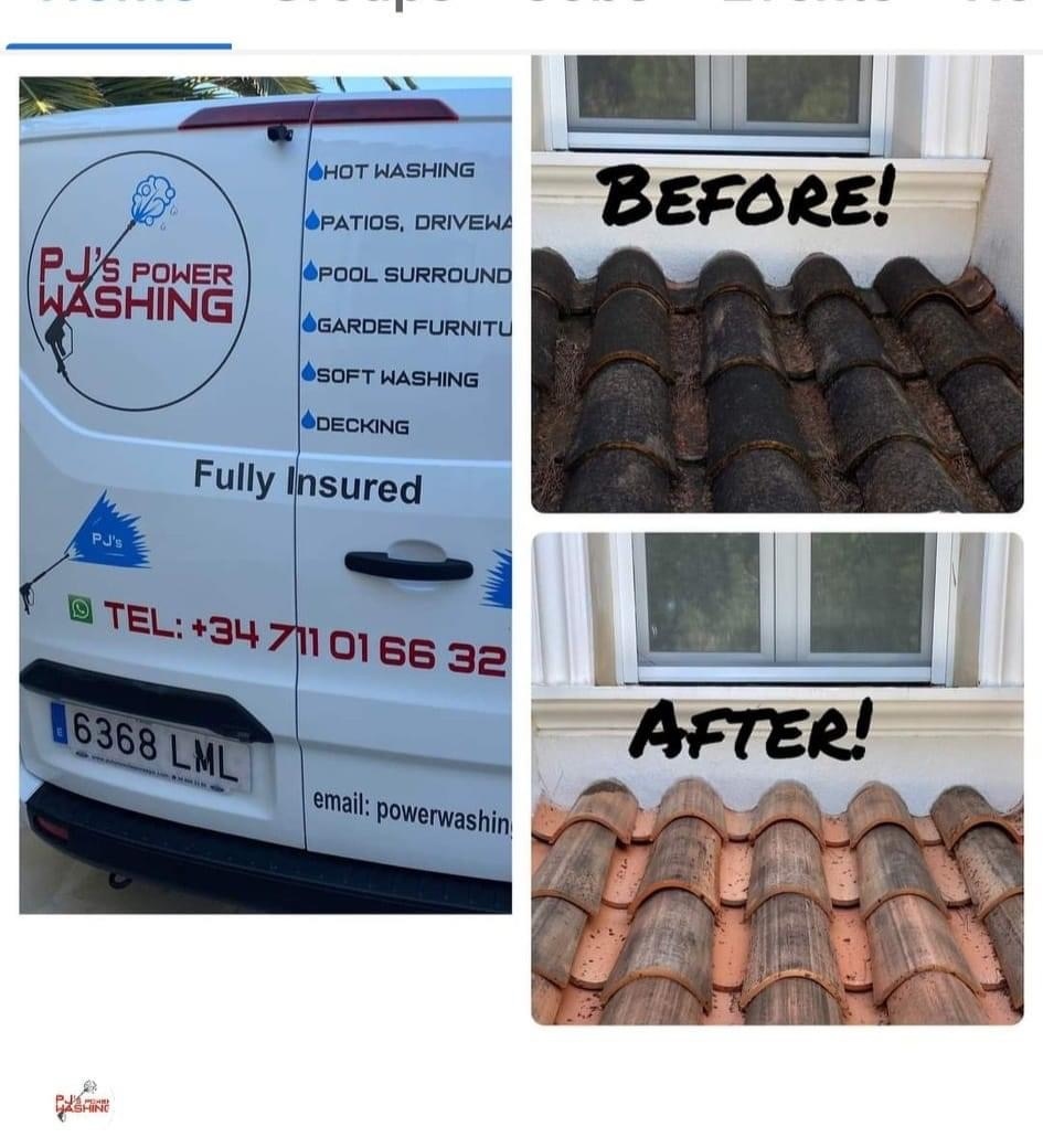 PJ’s Powerwashing - Professional Jet Washing Services Costa Blanca