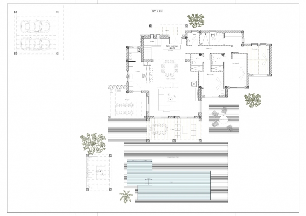 4 bed finca in Benissa