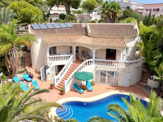 5 bed villa in Moraira