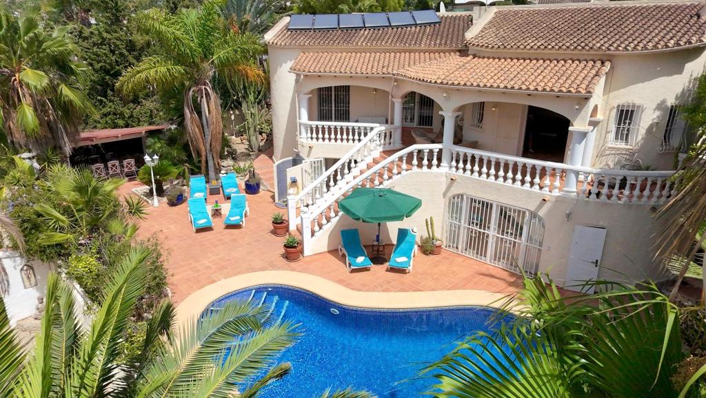 5 bed villa in Moraira