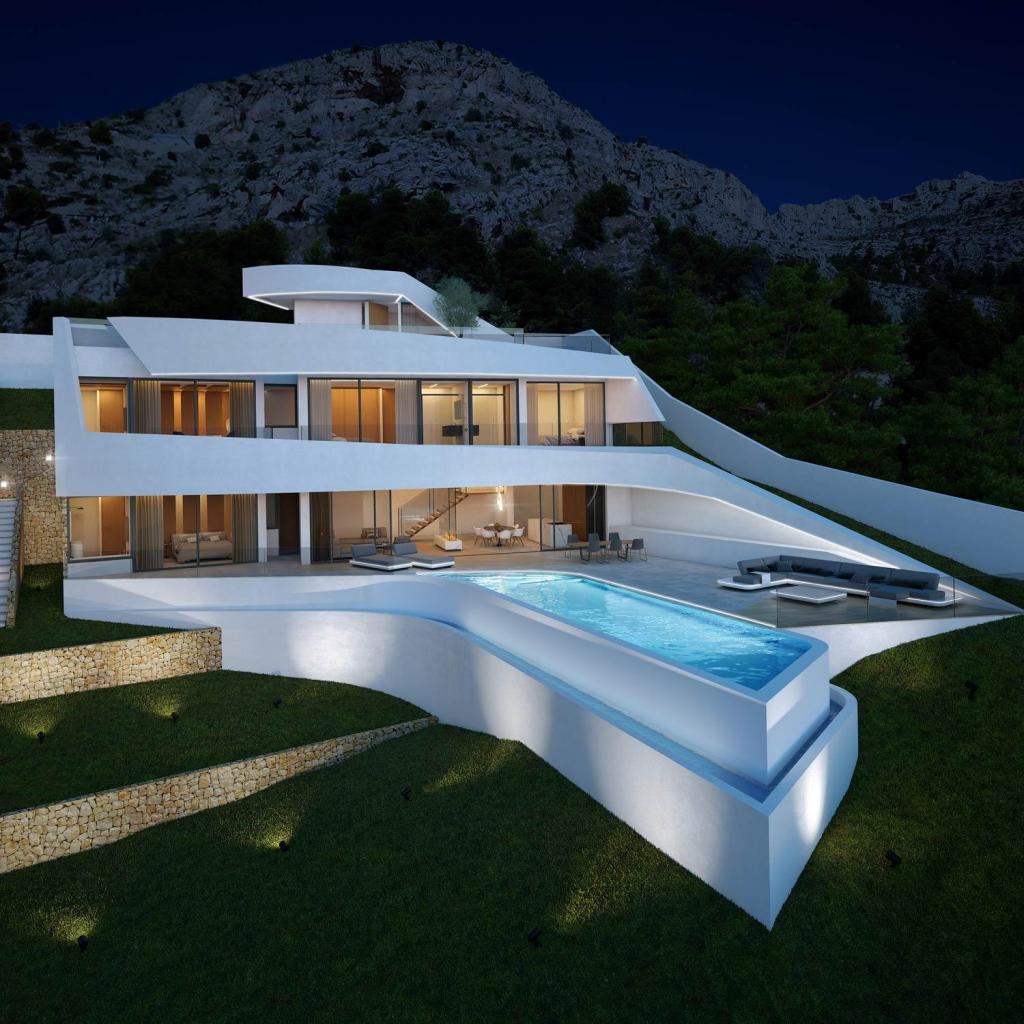 4 bed villa in Altea