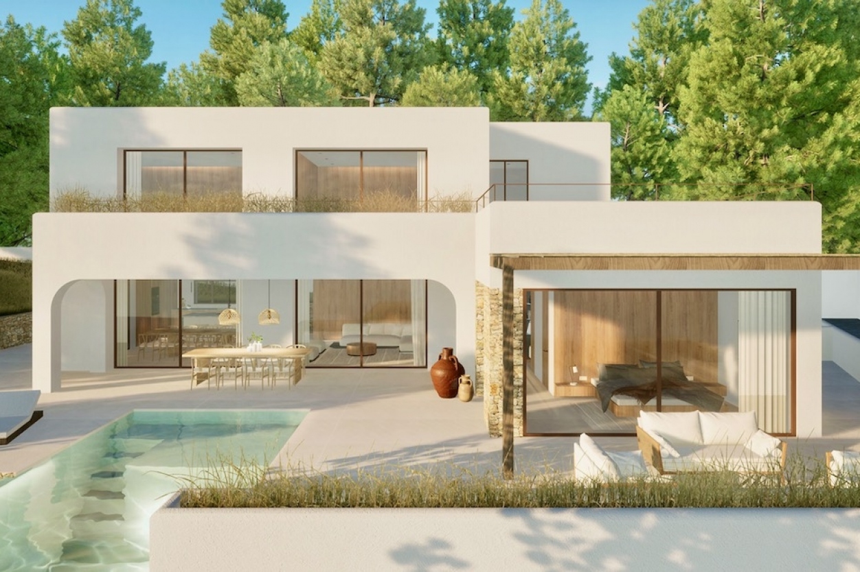 4 bed villas in Moraira