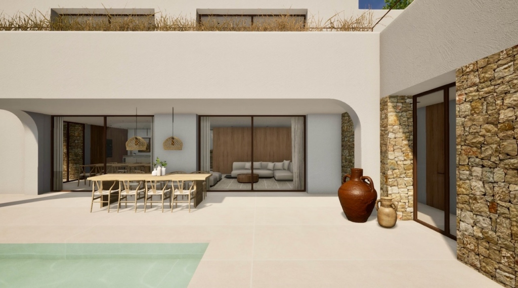 4 bed villas in Moraira