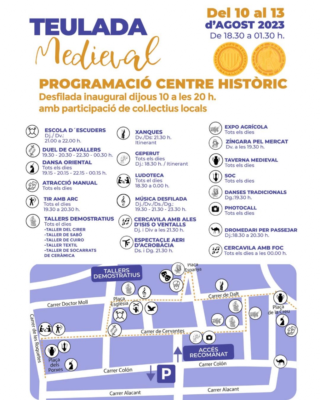 Medieval Market in Moraira - August 2025