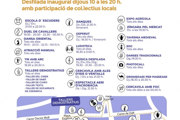 Medieval Market in Moraira - August 2025