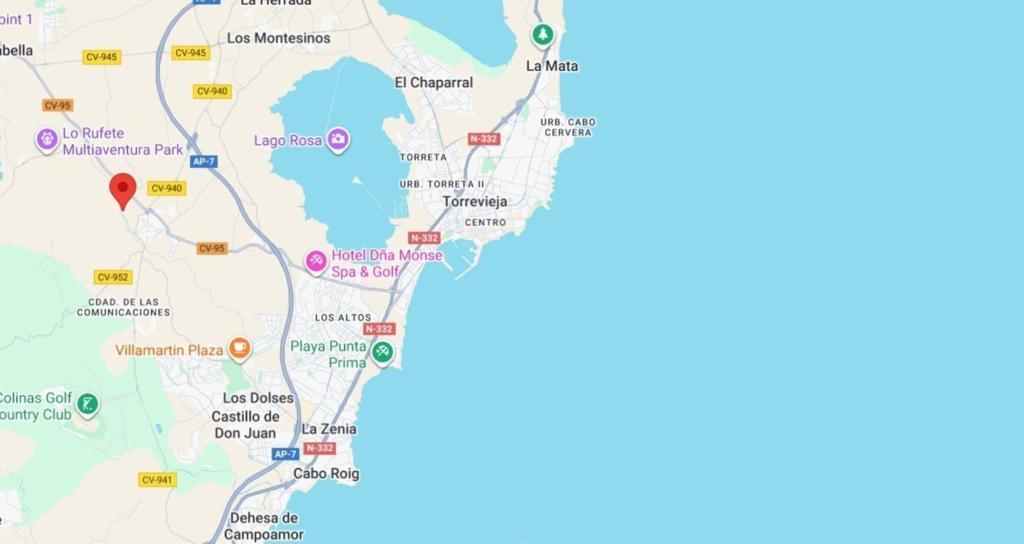 3 bed villa in San Miguel de Salinas