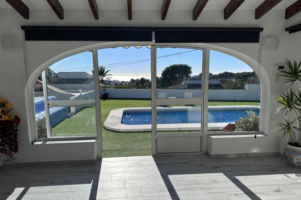 3 bed villa in Moraira