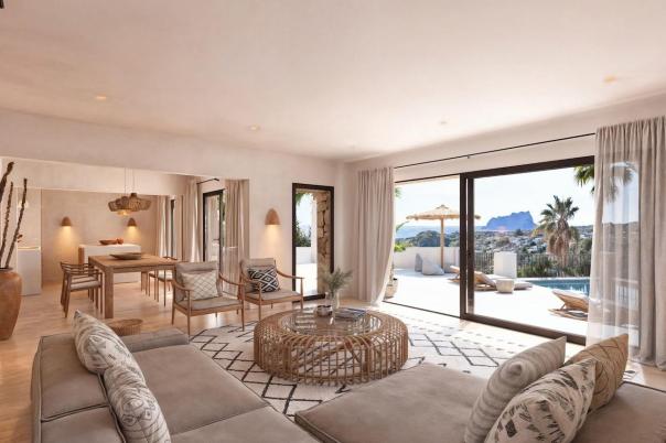 4 bed villas in Benissa