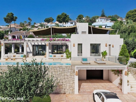 4 bed villa in Moraira
