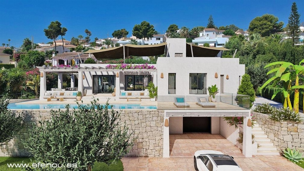 4 bed villa in Moraira