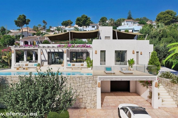 4 bed villa in Moraira