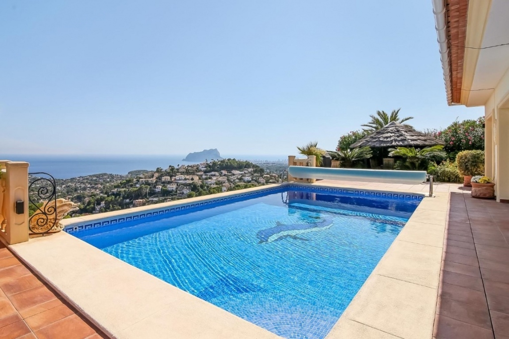 4 bed villa in Moraira