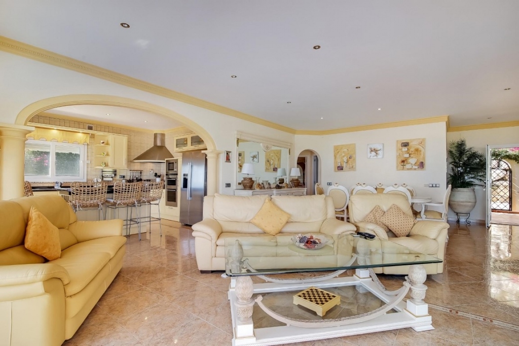 4 bed villa in Moraira