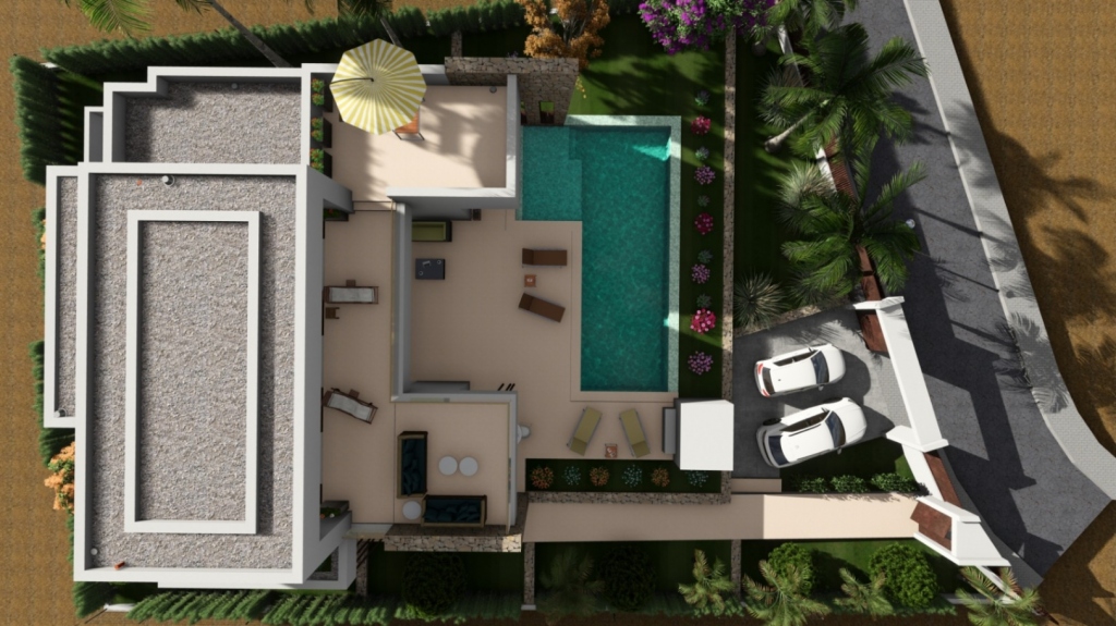 3 bed villa in Moraira
