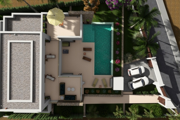 3 bed villa in Moraira