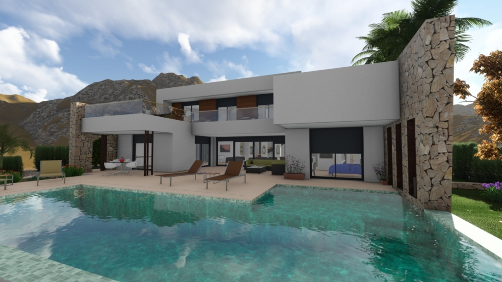 3 bed villa in Moraira