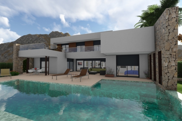 3 bed villa in Moraira