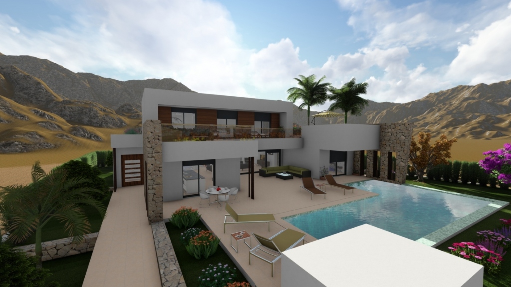 3 bed villa in Moraira