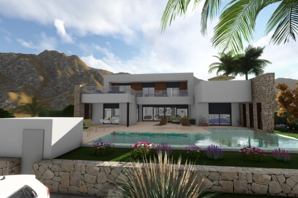 3 bed villa in Moraira