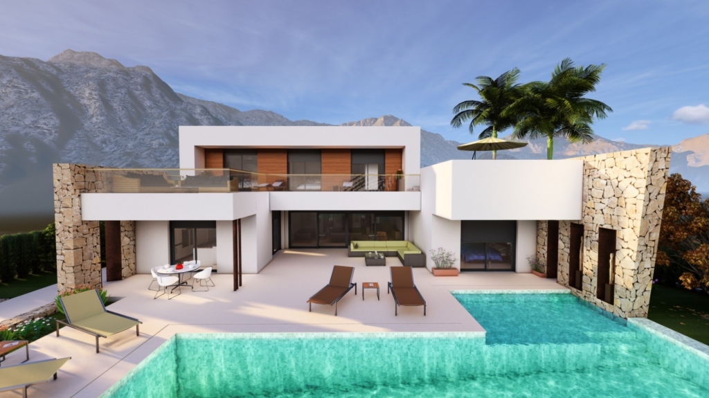 3 bed villa in Moraira