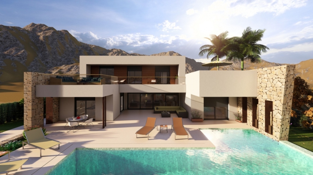 3 bed villa in Moraira