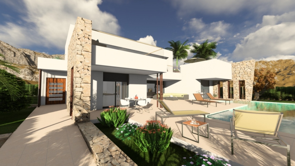 3 bed villa in Moraira