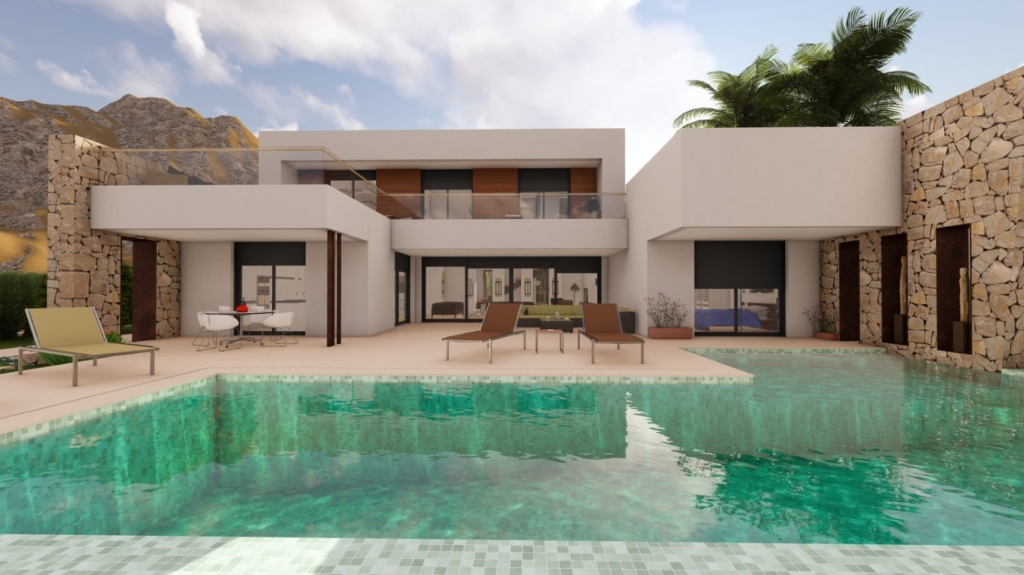3 bed villa in Moraira