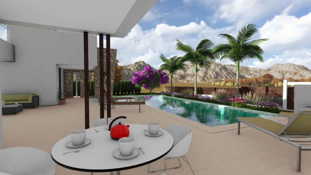 3 bed villa in Moraira