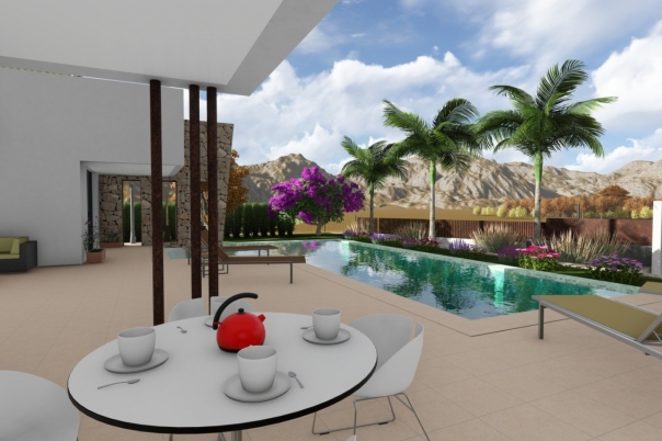 3 bed villa in Moraira