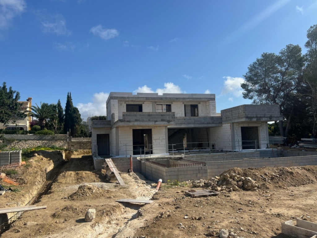 3 bed villa in Moraira