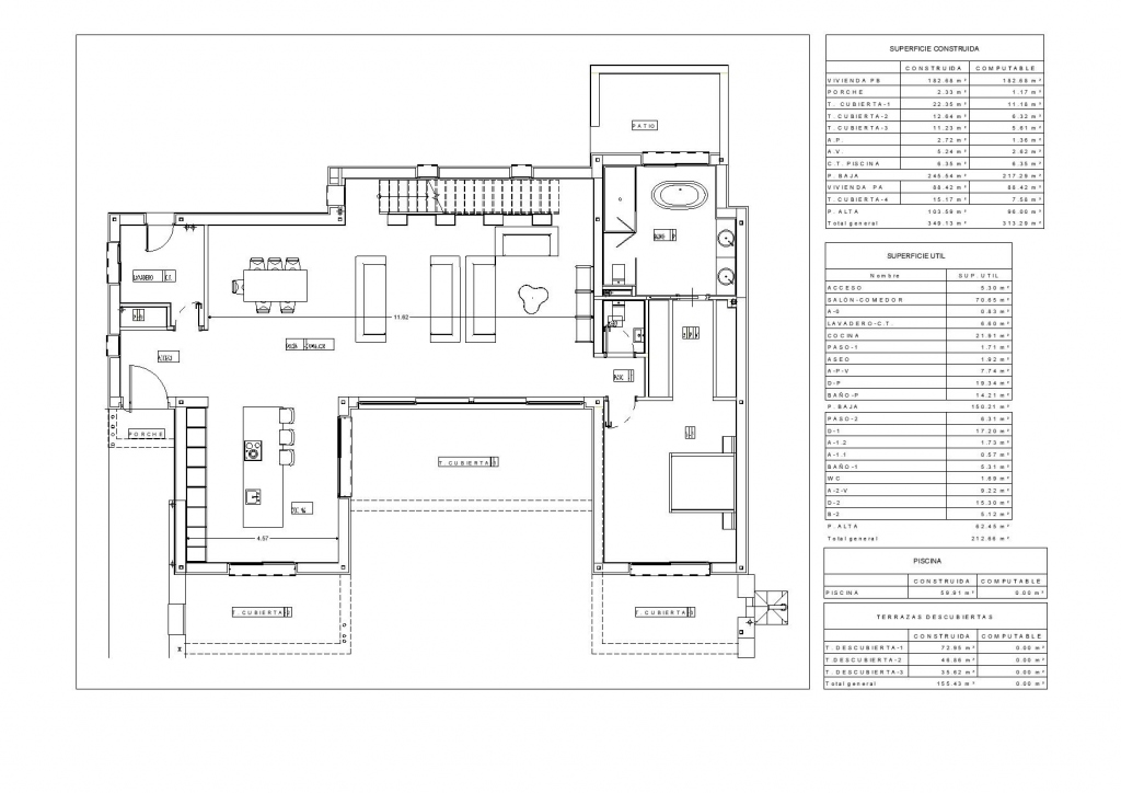 3 bed villa in Moraira