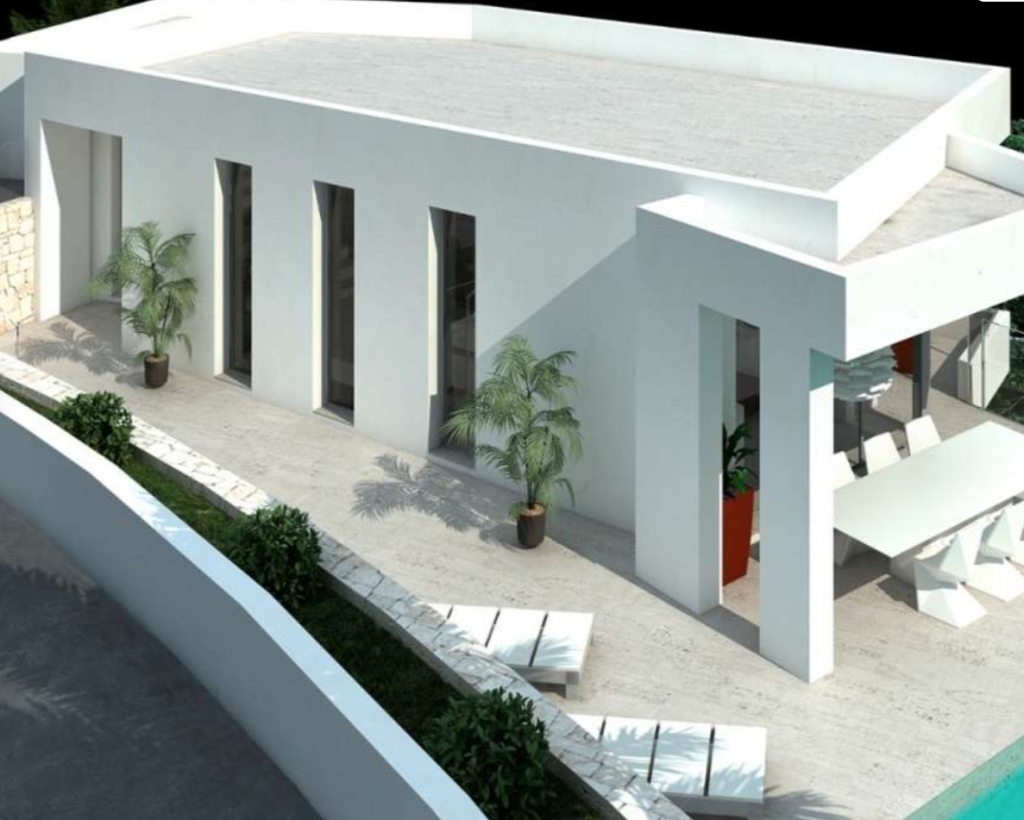 3 bed villa in Moraira