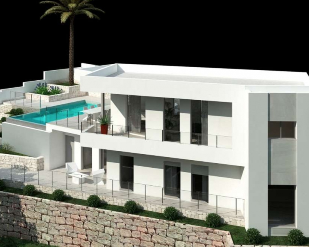 3 bed villa in Moraira