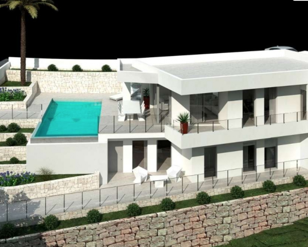 3 bed villa in Moraira