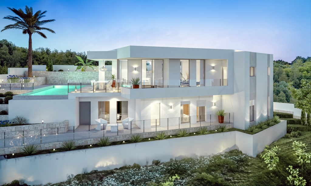 3 bed villa in Moraira