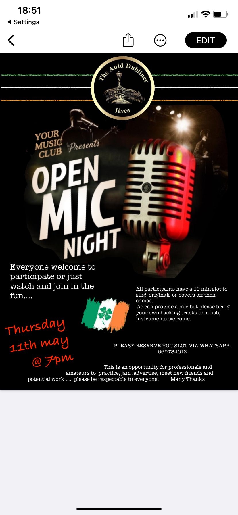 The Auld Dubliner - Traditional Irish Pub & Sports Bar in Javea