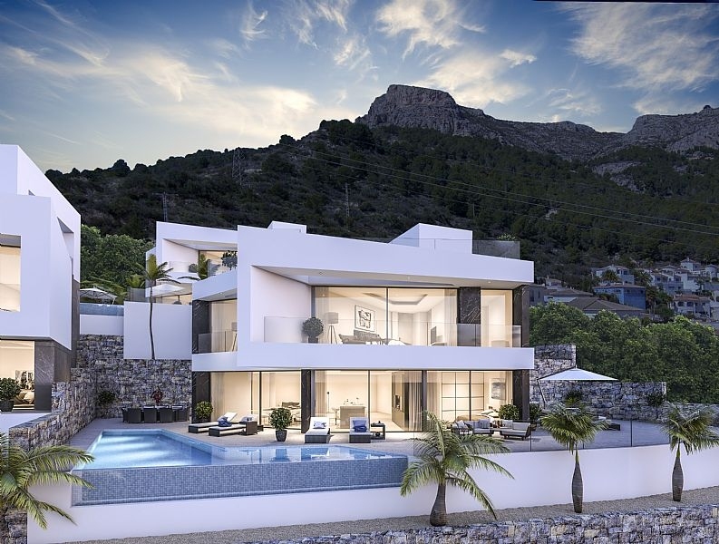4 bed villas in Calpe