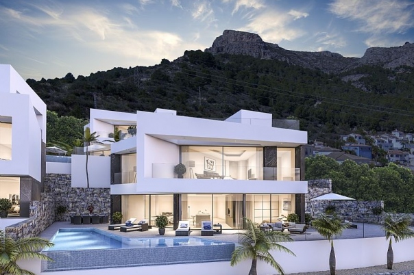 4 bed villas in Calpe